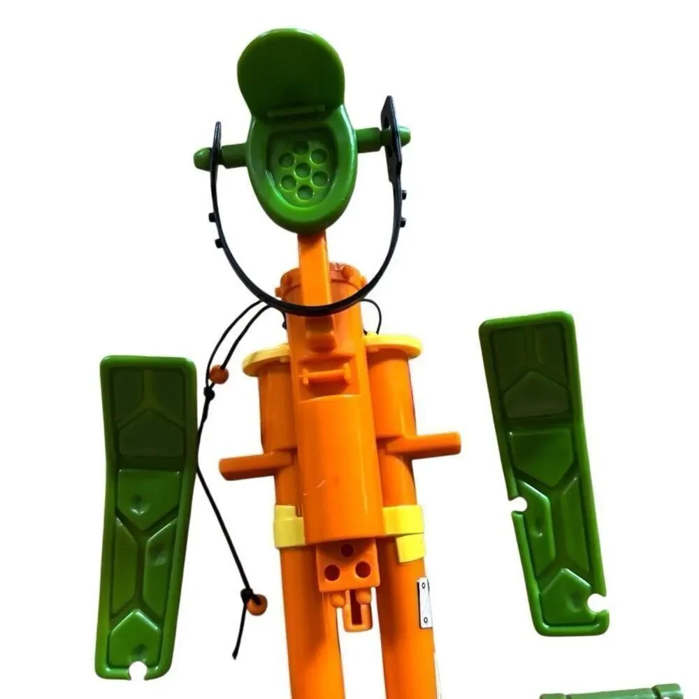 TMNT Teenage Mutant Ninja Turtles 1989 Double Barreled Plunger Gun